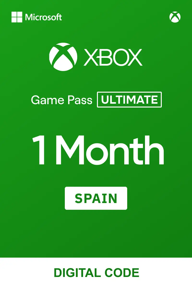 Xbox Game Pass Ultimate 1 Month (Spain) - Xbox Live - Digital Key afbeelding 1