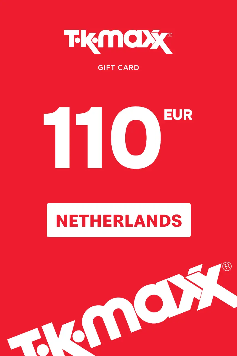 TK Maxx 110 EUR Gift Card (Netherlands) - Digital Key