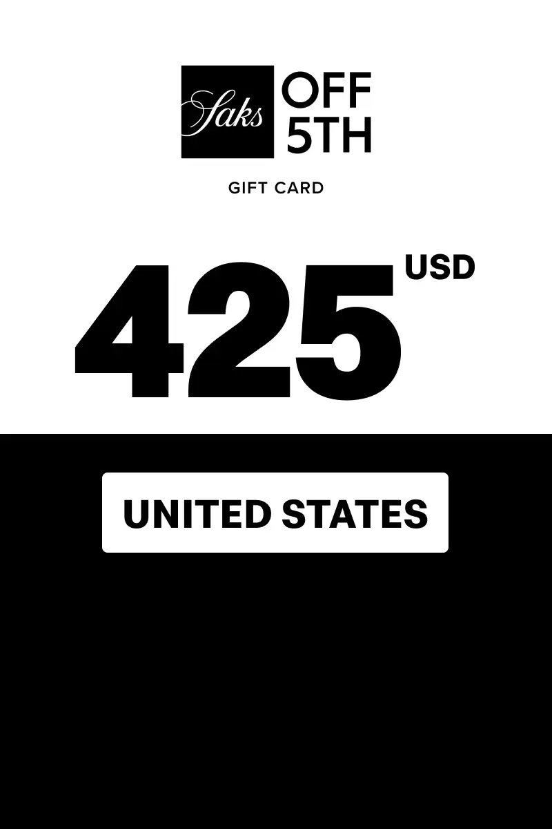 Saks OFF 5TH 425 USD Gift Card (United States) - Digital Key