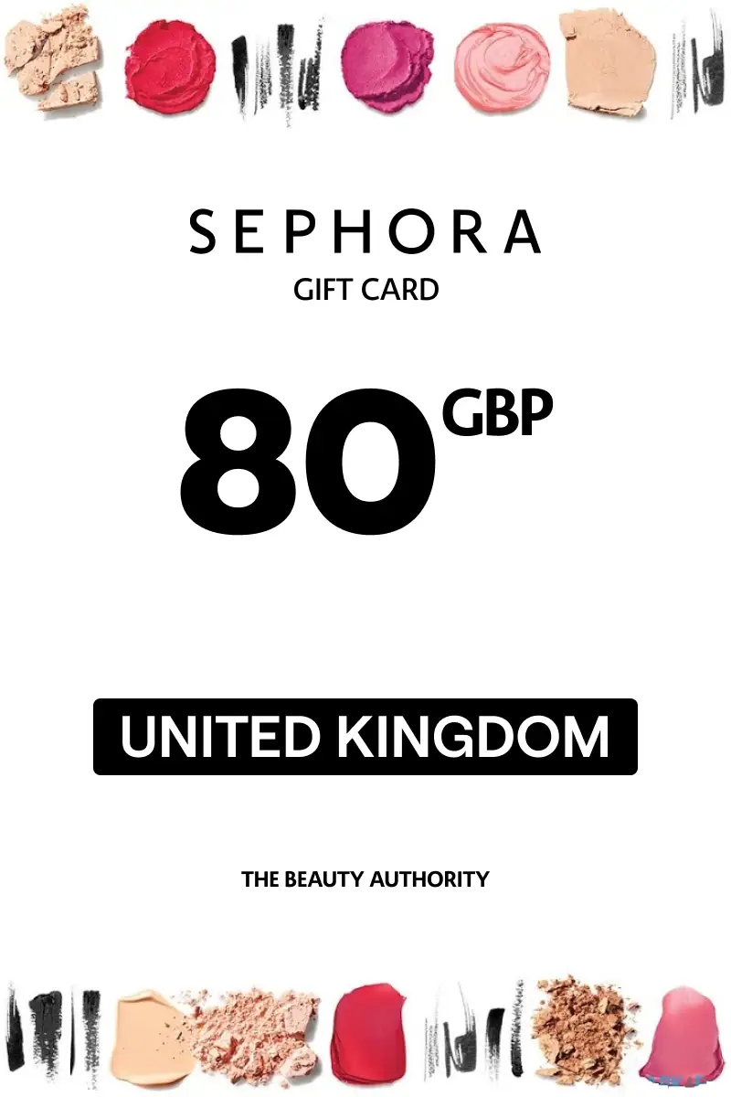 Sephora 80 GBP Gift Card (United Kingdom) - Digital Key