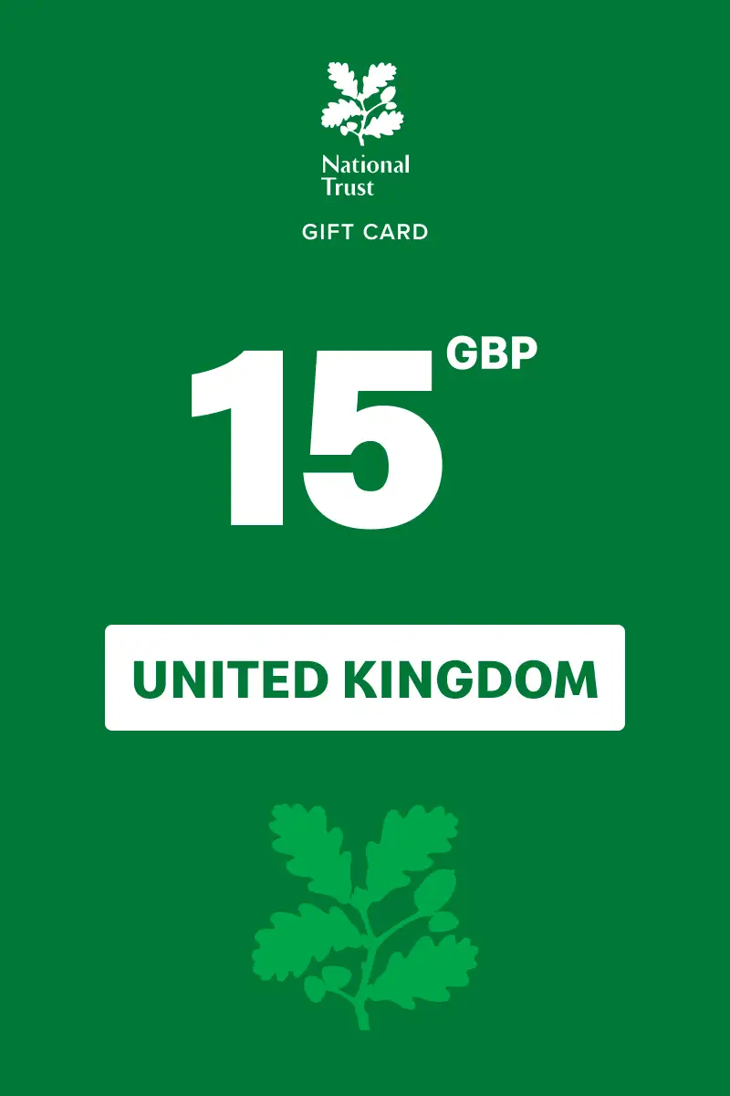 National Trust 15 GBP Gift Card (United Kingdom) - Digital Key
