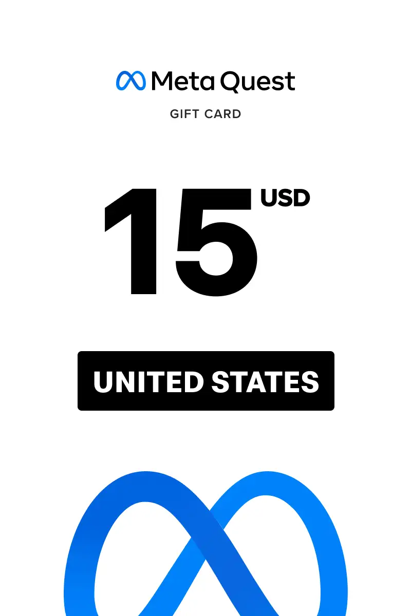 Meta Quest 15 USD Gift Card (United States) - Digital Key