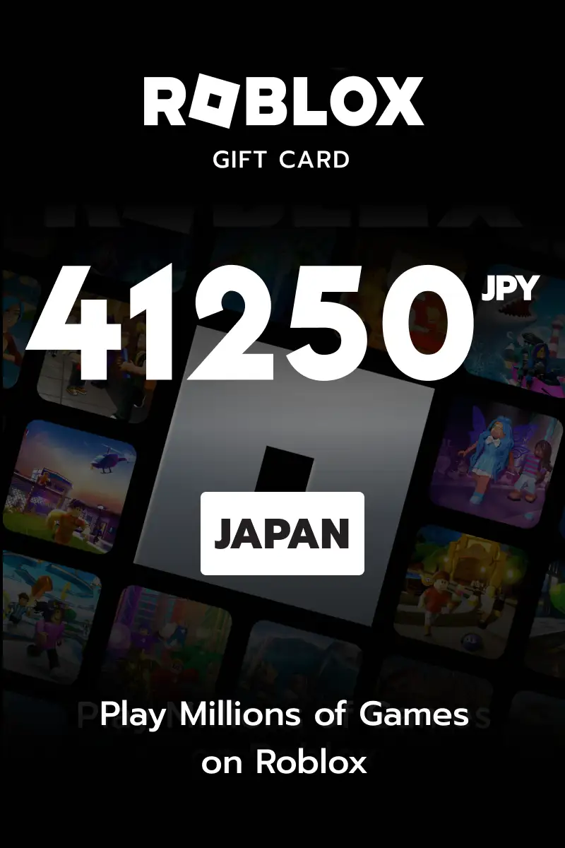 Roblox 41250 JPY Gift Card (Japan) - Digital Key