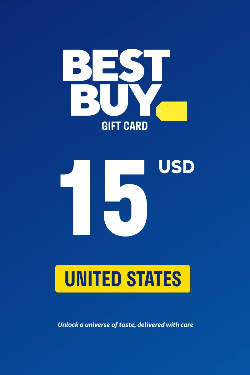 Best Buy 15 USD Gift Card (United States) - Digital Key