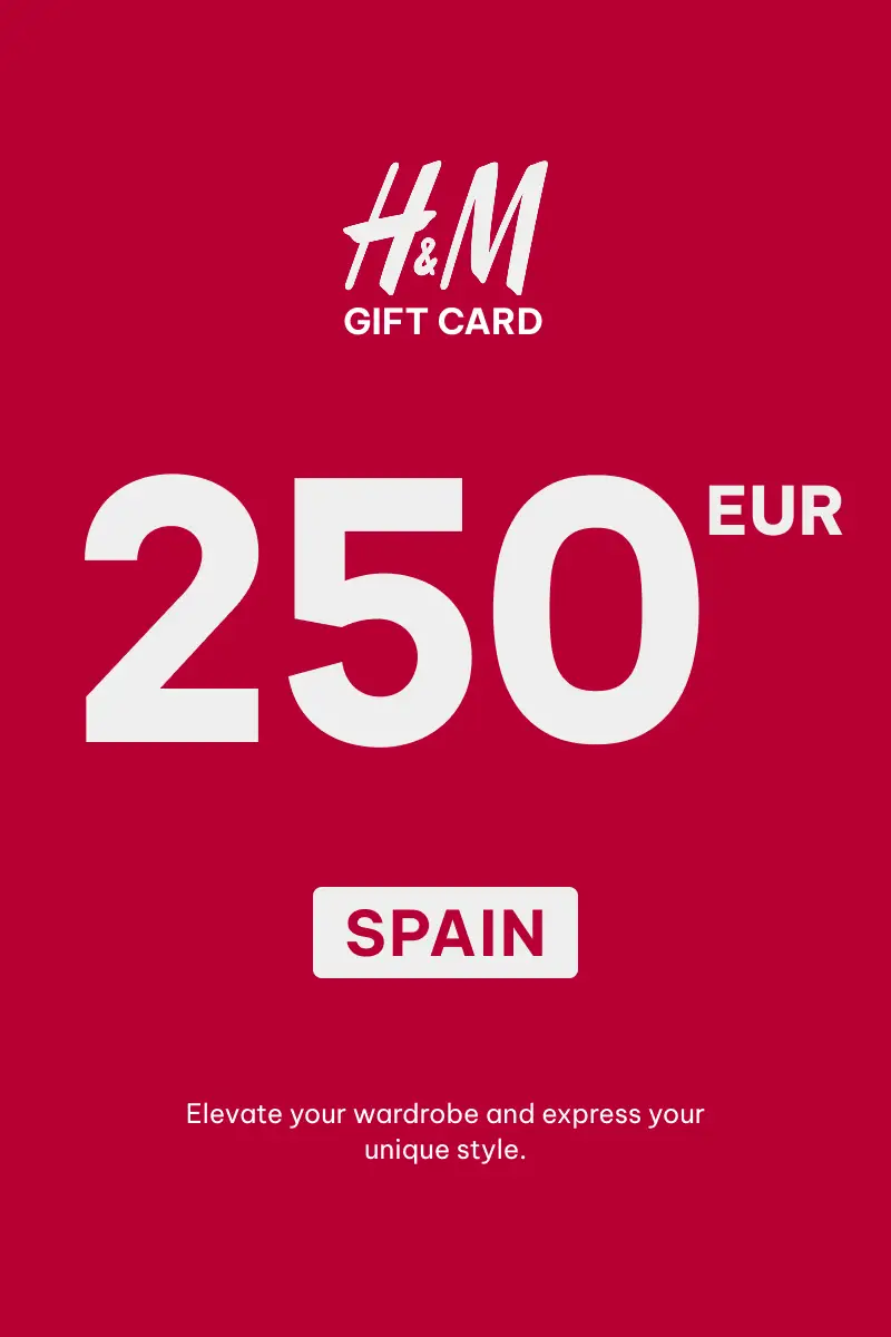 HandM 250 EUR Gift Card (Spain) - Digital Key