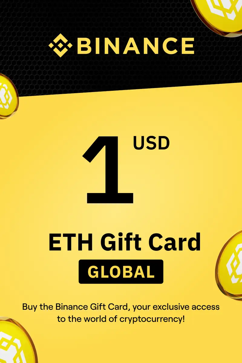 Binance (ETH) 1 USD Gift Card (Global) - Digital Key