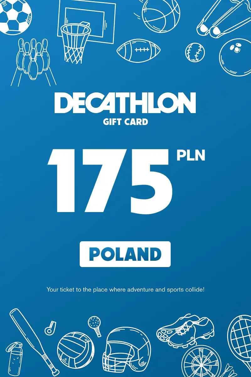 Decathlon 175 PLN Gift Card (Poland) - Digital Key