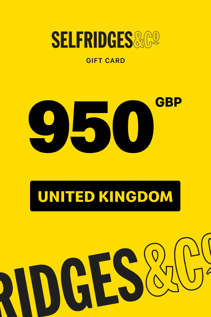 Selfridges 950 GBP Gift Card (United Kingdom) - Digital Key