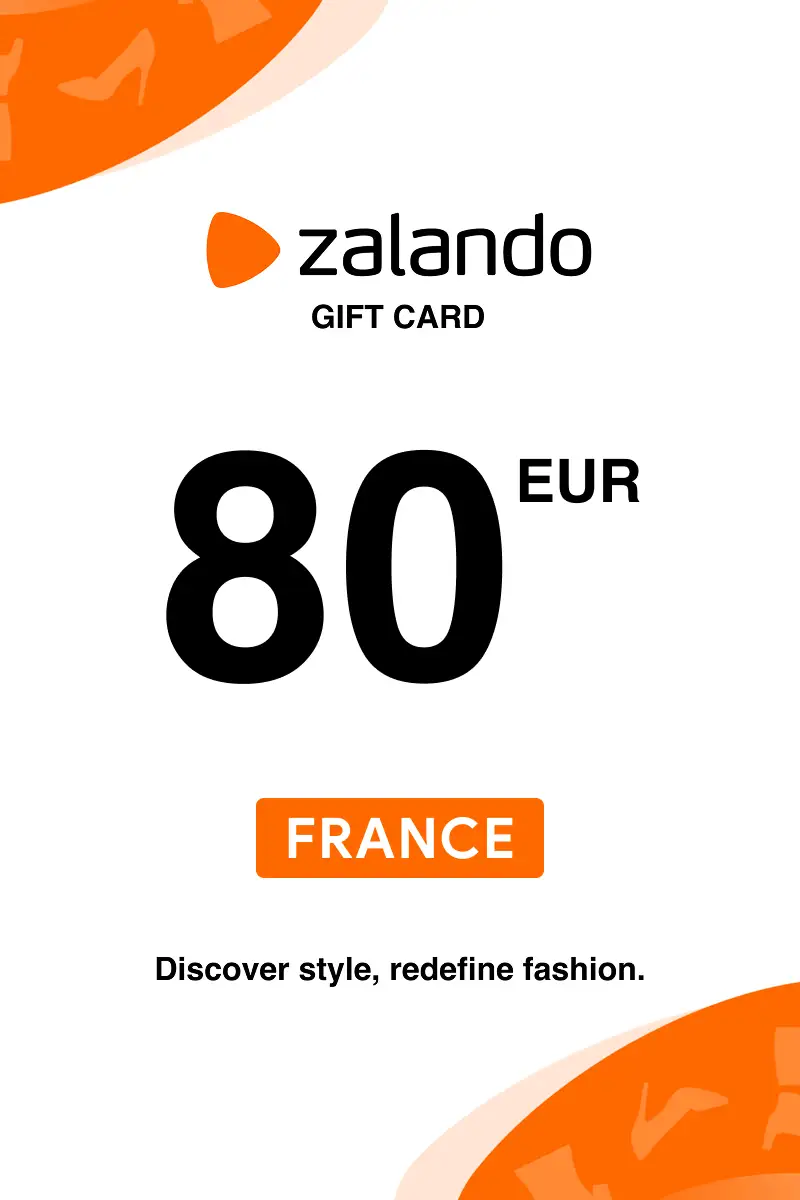 Zalando 80 EUR Gift Card (France) - Digital Key