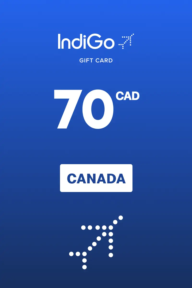 Indigo 70 CAD Gift Card (Canada) - Digital Key