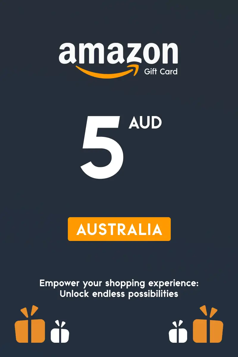 Amazon 5 AUD Gift Card (Australia) - Digital Key