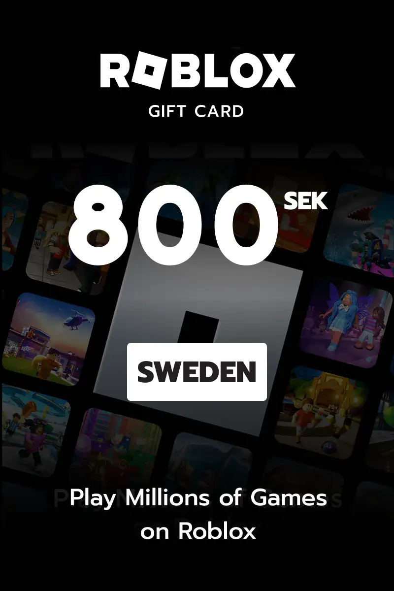 Roblox 800 SEK Gift Card (Sweden) - Digital Key