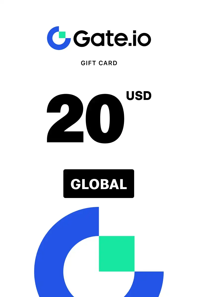 Gate.io (USDT) 20 USD Gift Card (Global) - Digital Key