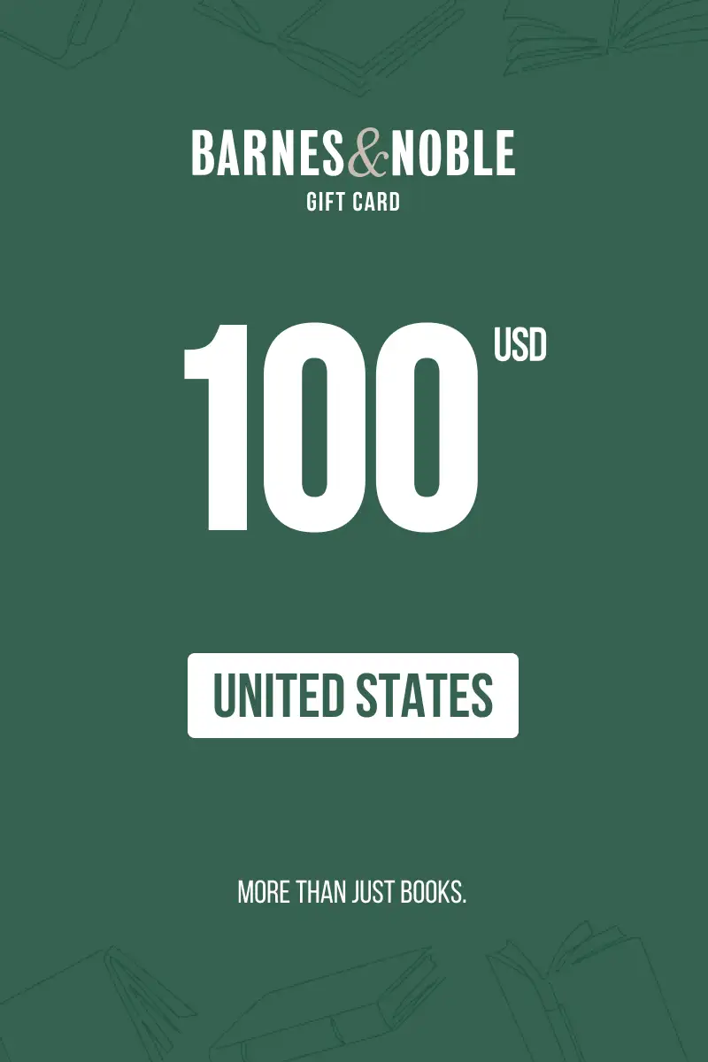 Barnes and Noble 100 USD Gift Card (United States) - Digital Key