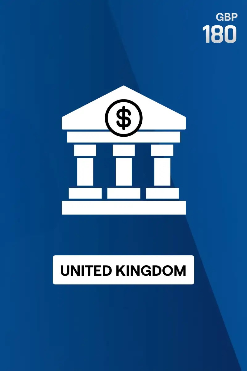 Rewarble Bank Transfer 180 GBP Gift Card (United Kingdom) - Rewarble - Digital Key