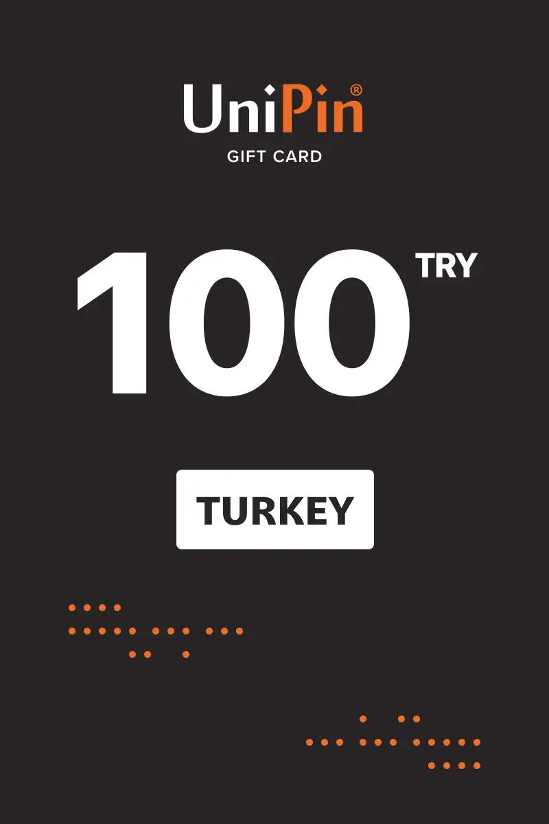 UniPin 100 TRY Gift Card (Turkey) - Digital Key