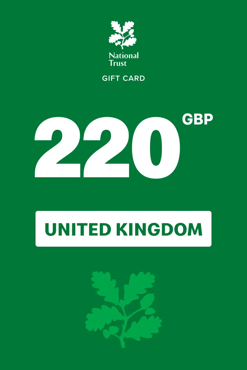 National Trust 220 GBP Gift Card (United Kingdom) - Digital Key