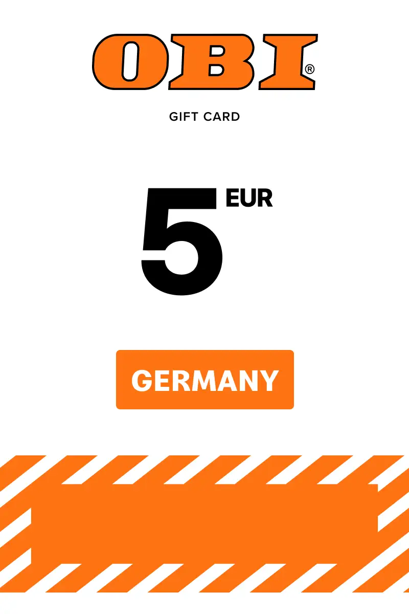 OBI 5 EUR Gift Card (Germany) - Digital Key