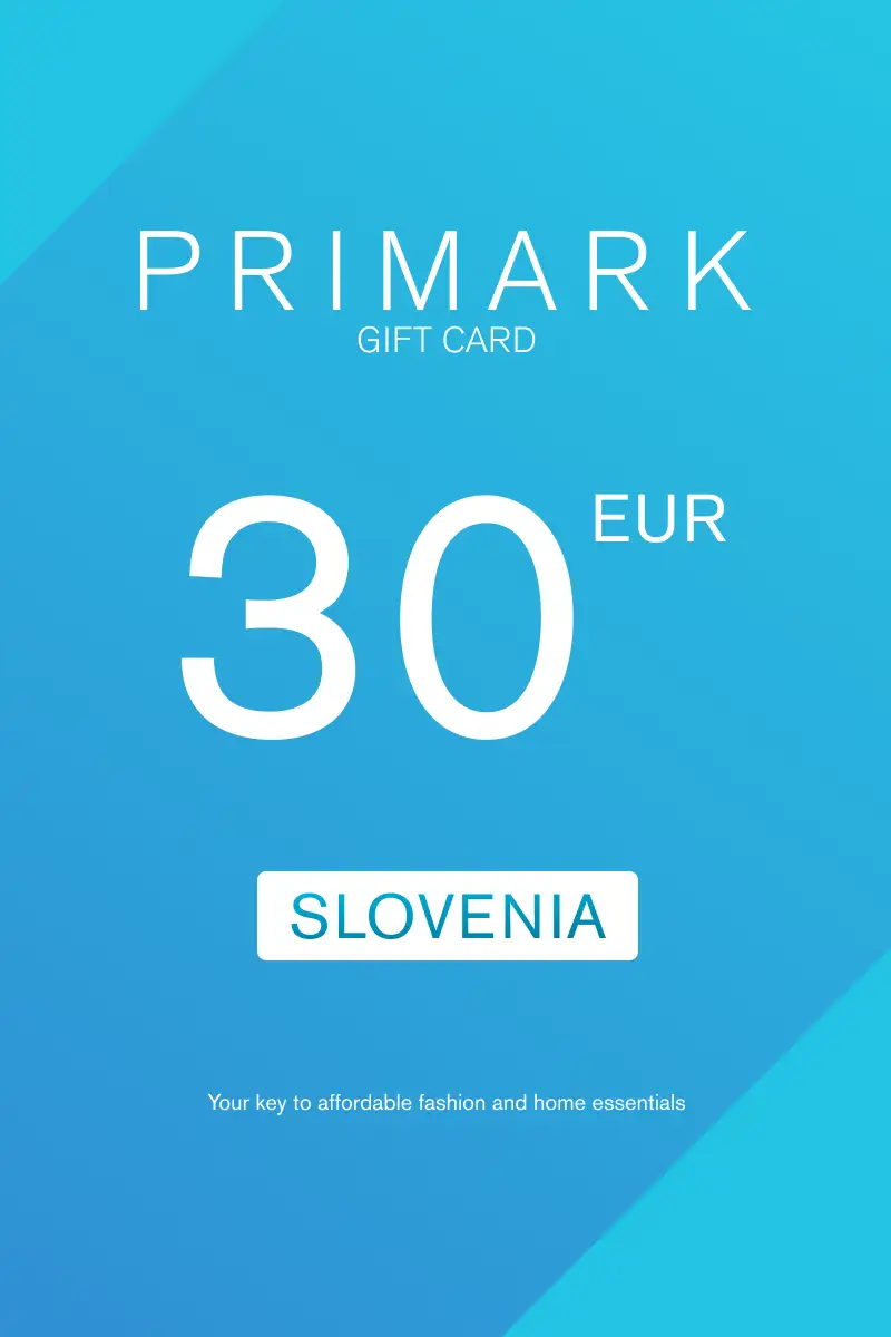 Primark 30 EUR Gift Card (Slovenia) - Digital Key