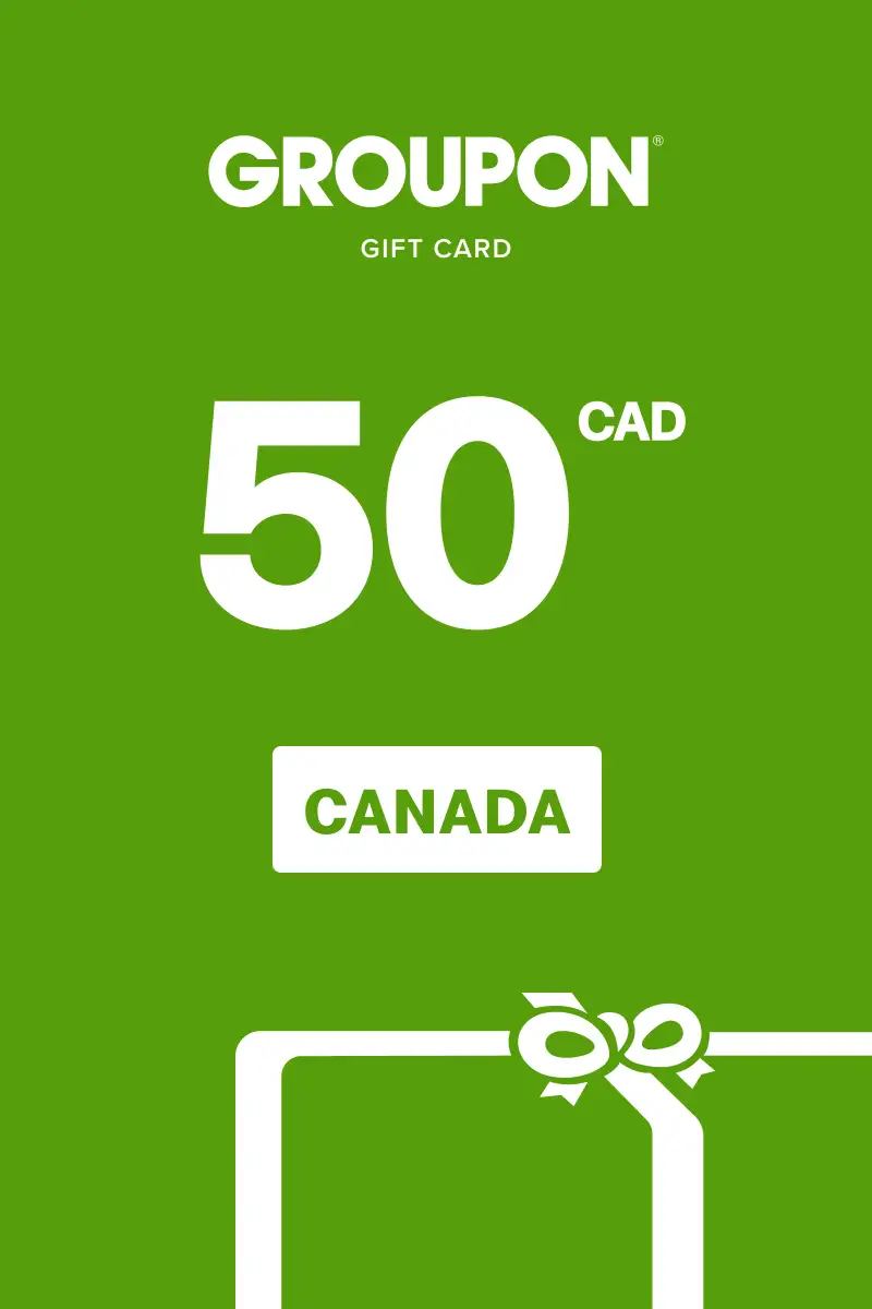 Groupon 50 CAD Gift Card (Canada) - Digital Key