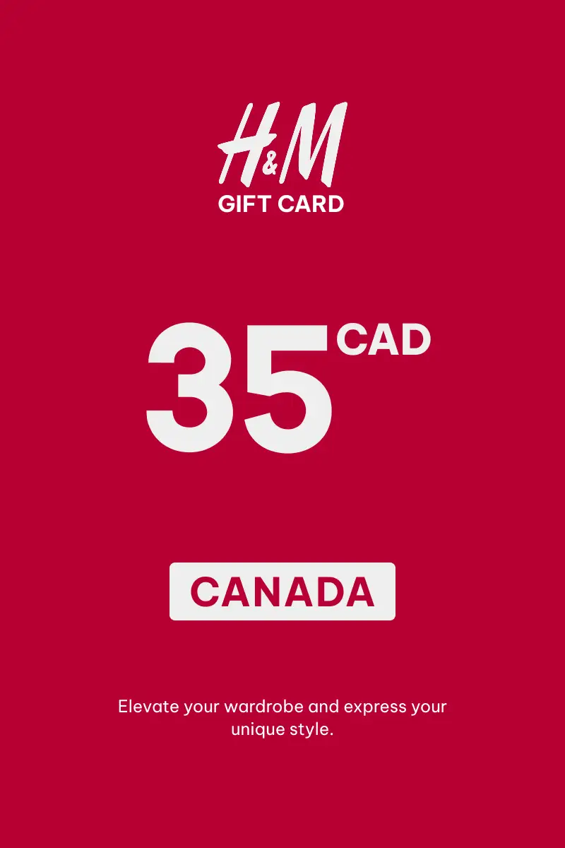 HandM 35 CAD Gift Card (Canada) - Digital Key afbeelding 1