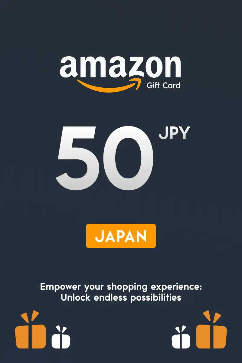 Amazon 50 JPY Gift Card (Japan) - Digital Key