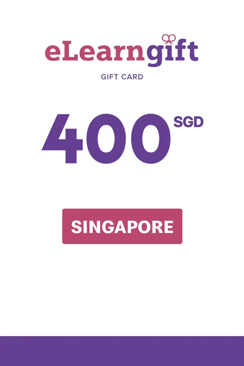 eLearn Gift 400 SGD Gift Card (Singapore) - Digital Key