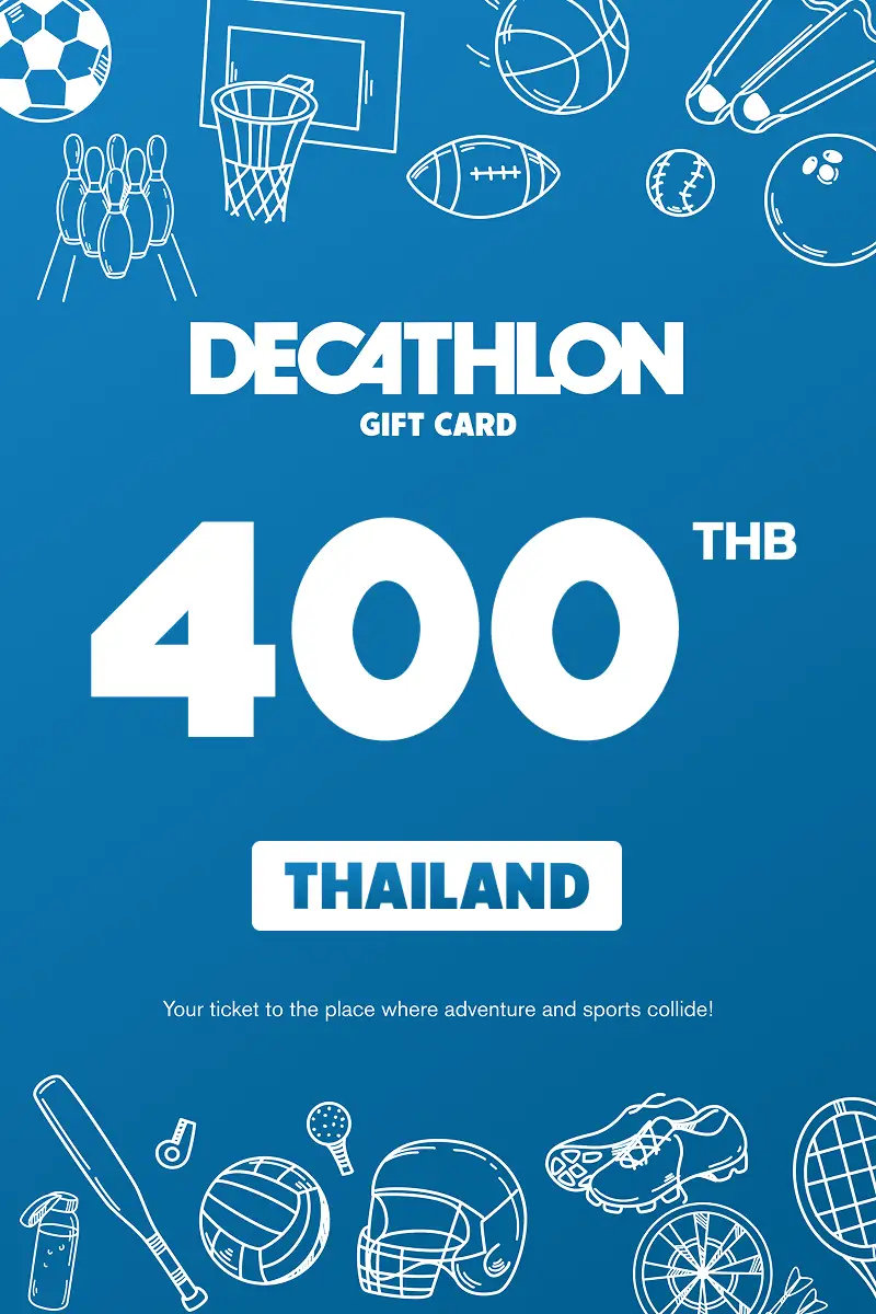 Decathlon 400 THB Gift Card (Thailand) - Digital Key