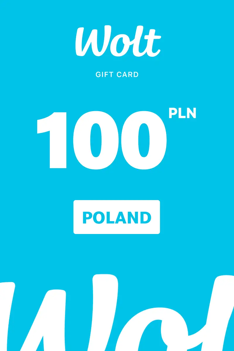 Wolt 100 PLN Gift Card (Poland) - Digital Key