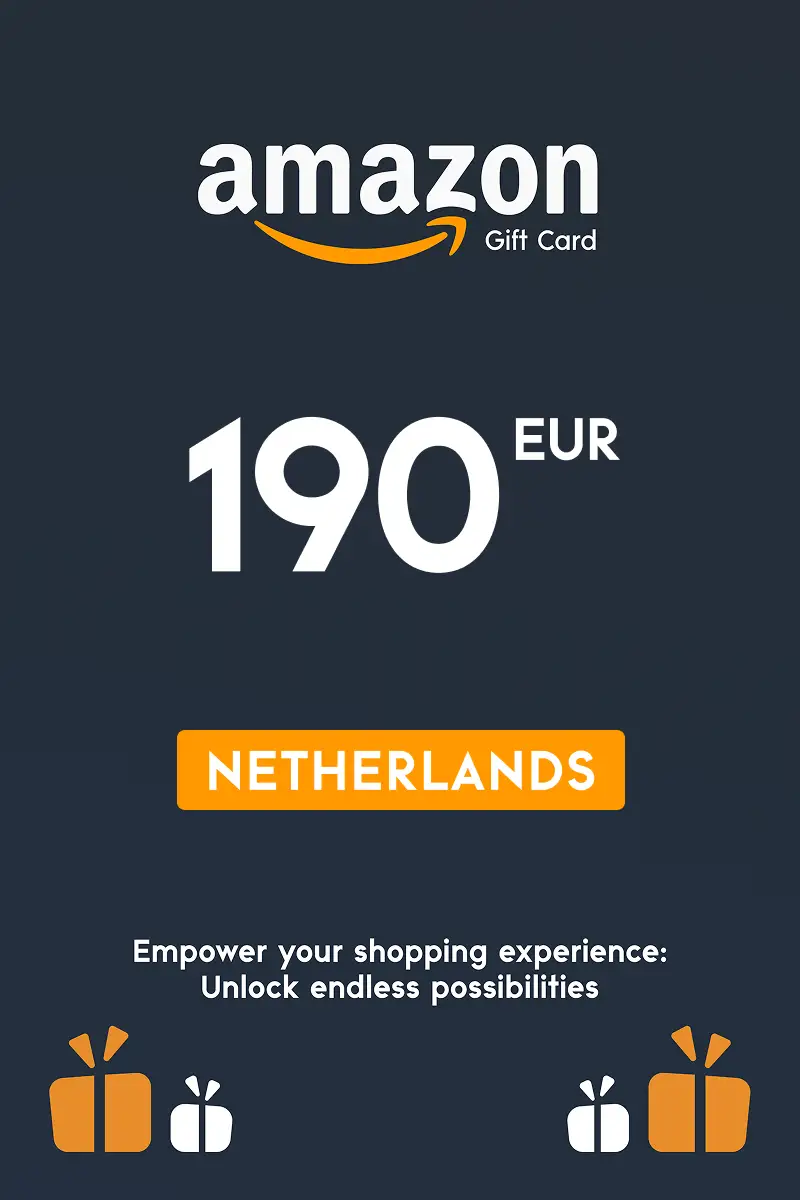Amazon 190 EUR Gift Card (Netherlands) - Digital Key
