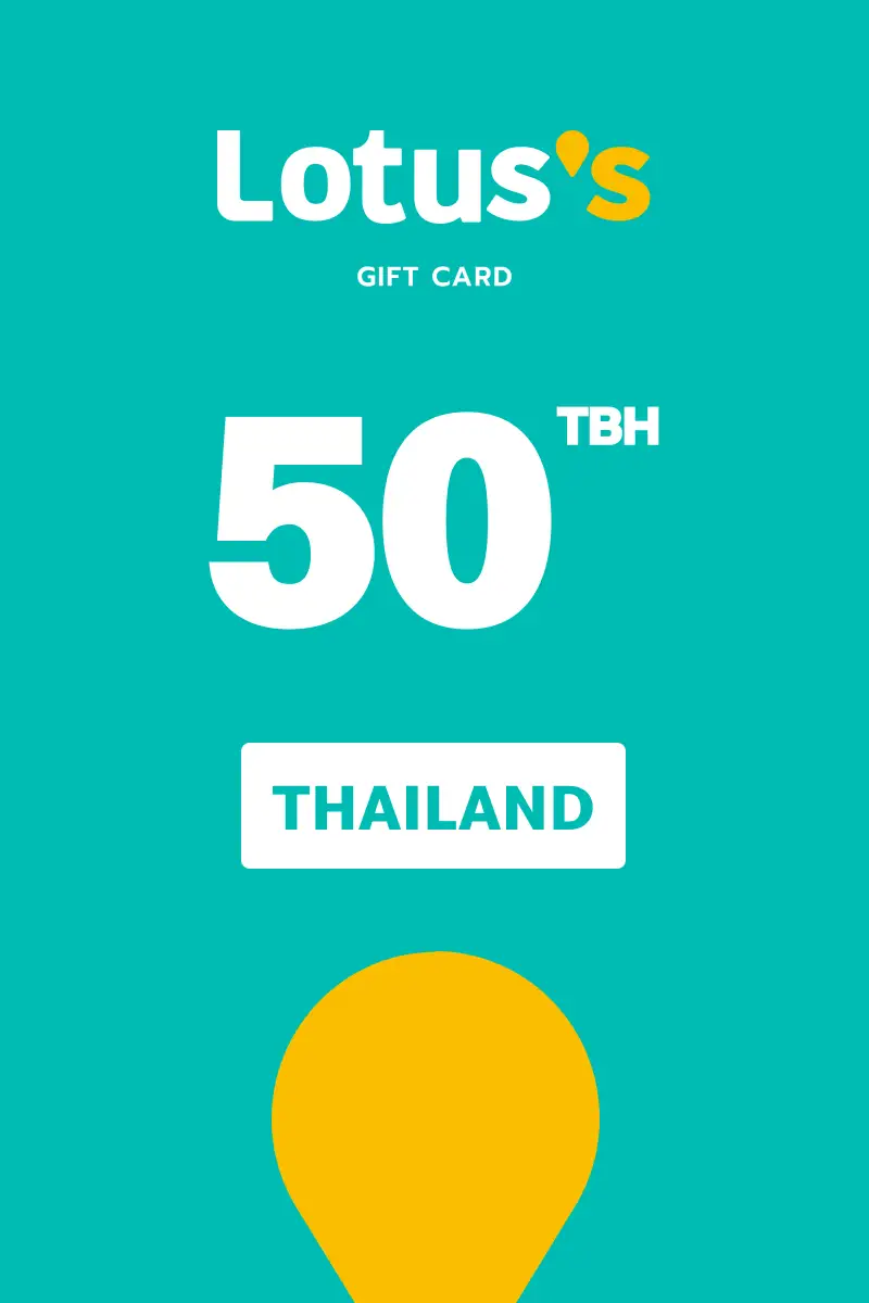 Lotus's 50 THB Gift Card (Thailand) - Digital Key