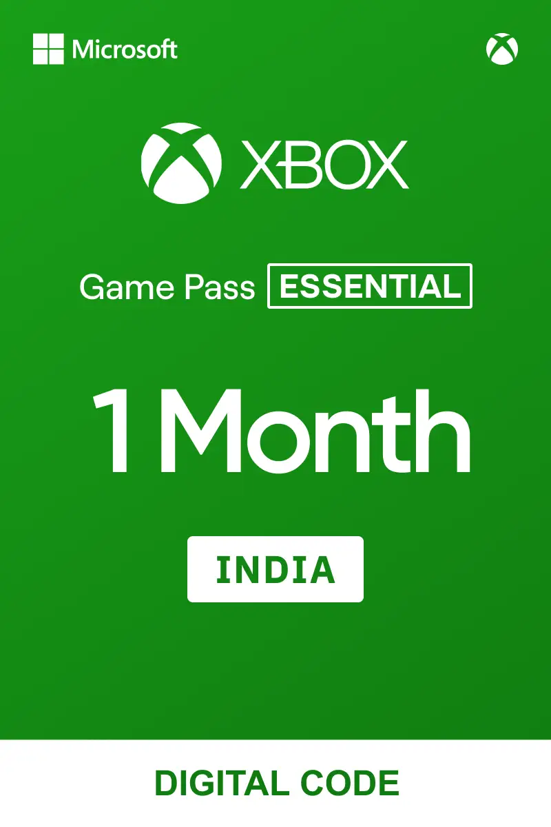 Xbox Game Pass Core (Essential) 1 Month (India) - Xbox Live - Digital Key