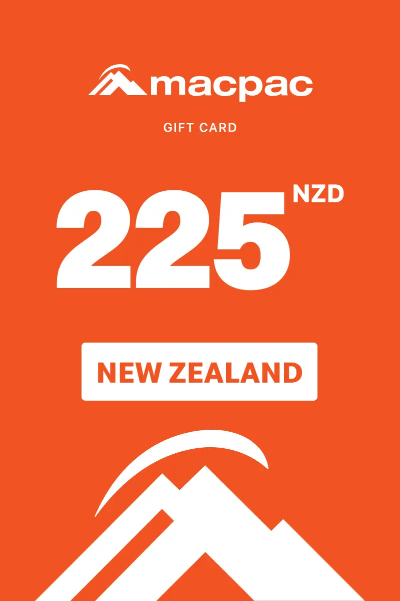 Macpac 225 NZD Gift Card (New Zealand) - Digital Key