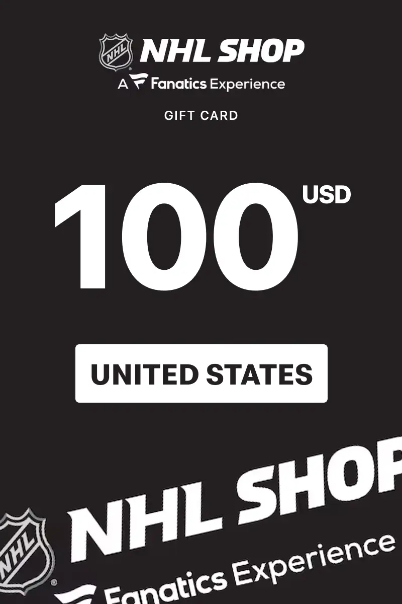 NHL Shop 100 USD Gift Card (United States) - Digital Key