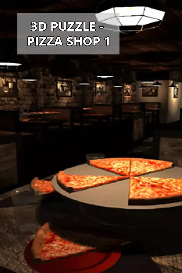 3D PUZZLE - Pizza Shop 1 (Global) (PC) - Steam - Digital Key