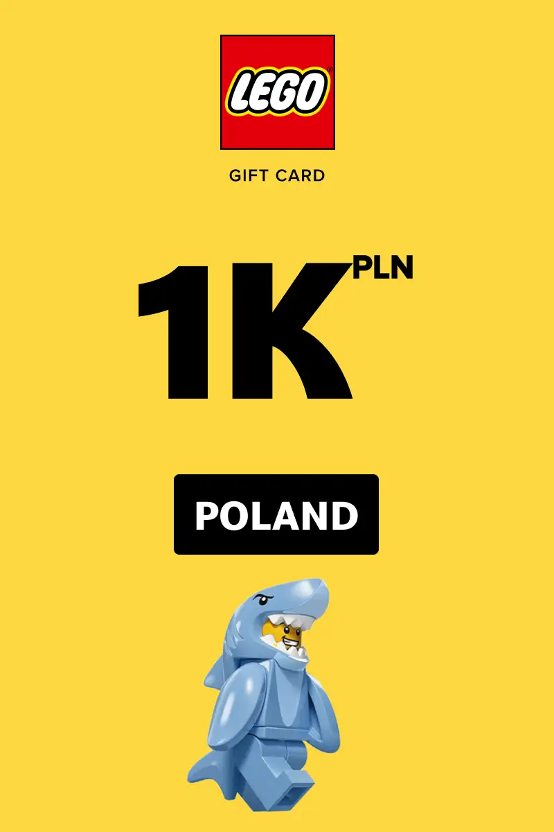 LEGO 1000 PLN Gift Card (Poland) - Digital Key