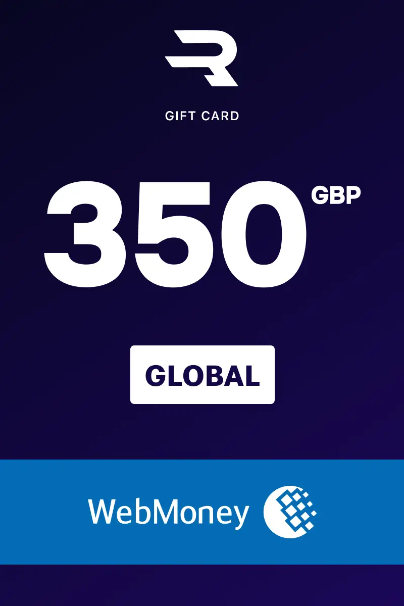 Rewarble WebMoney 350 GBP Gift Card (Global) - Rewarble - Digital Key