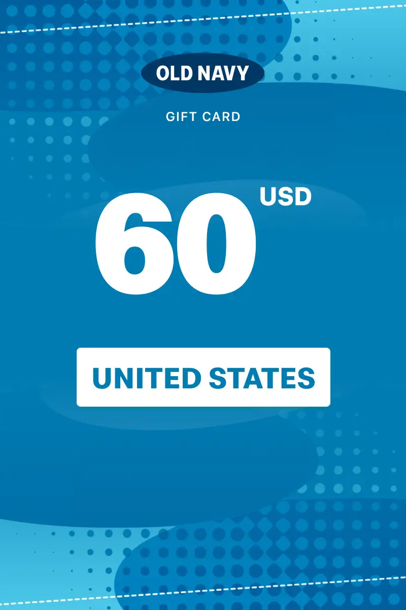 Old Navy 60 USD Gift Card (United States) - Digital Key