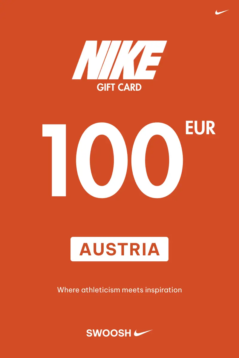 Nike 100 EUR Gift Card (Austria) - Digital Key