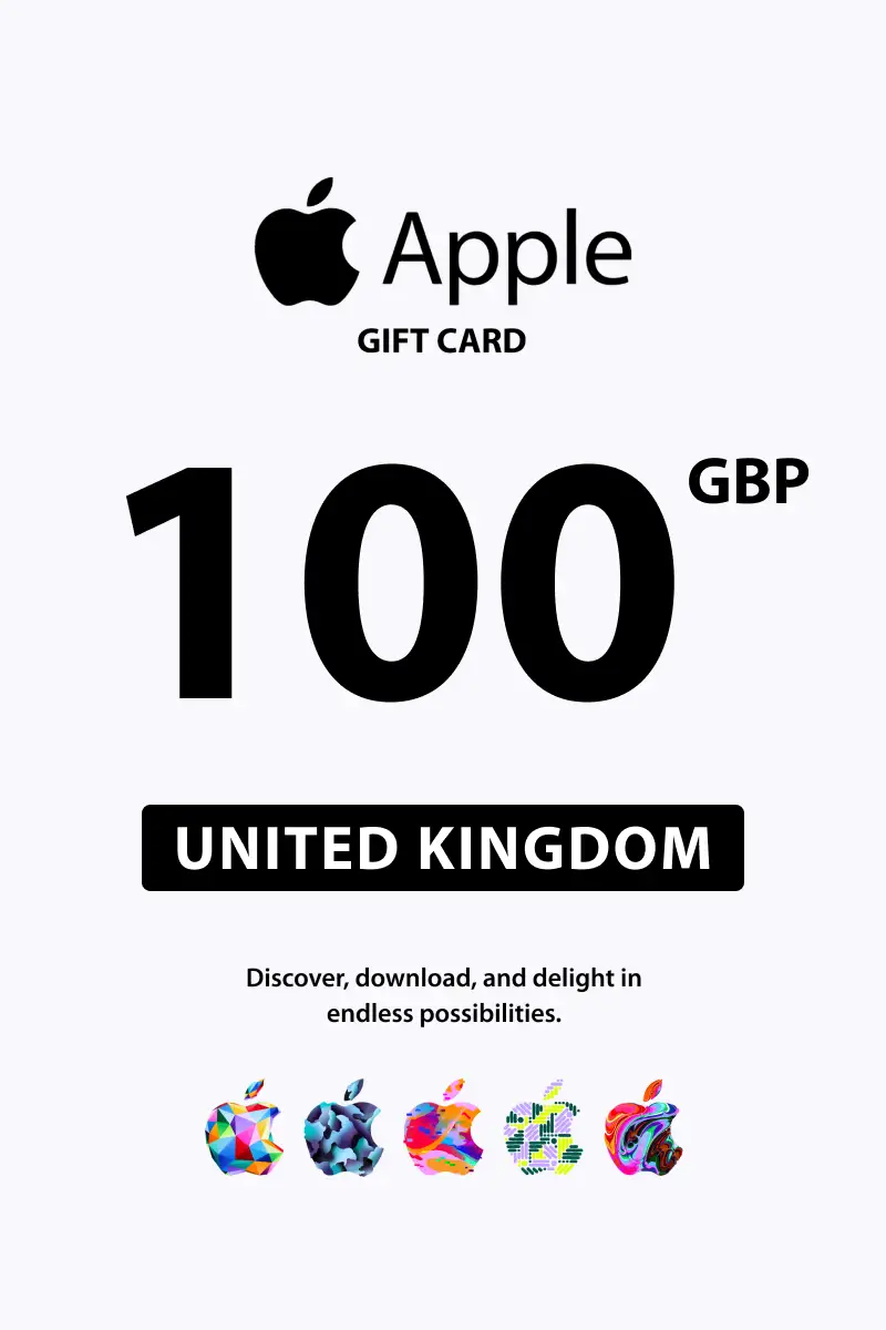 Apple 100 GBP Gift Card (United Kingdom) - Digital Key
