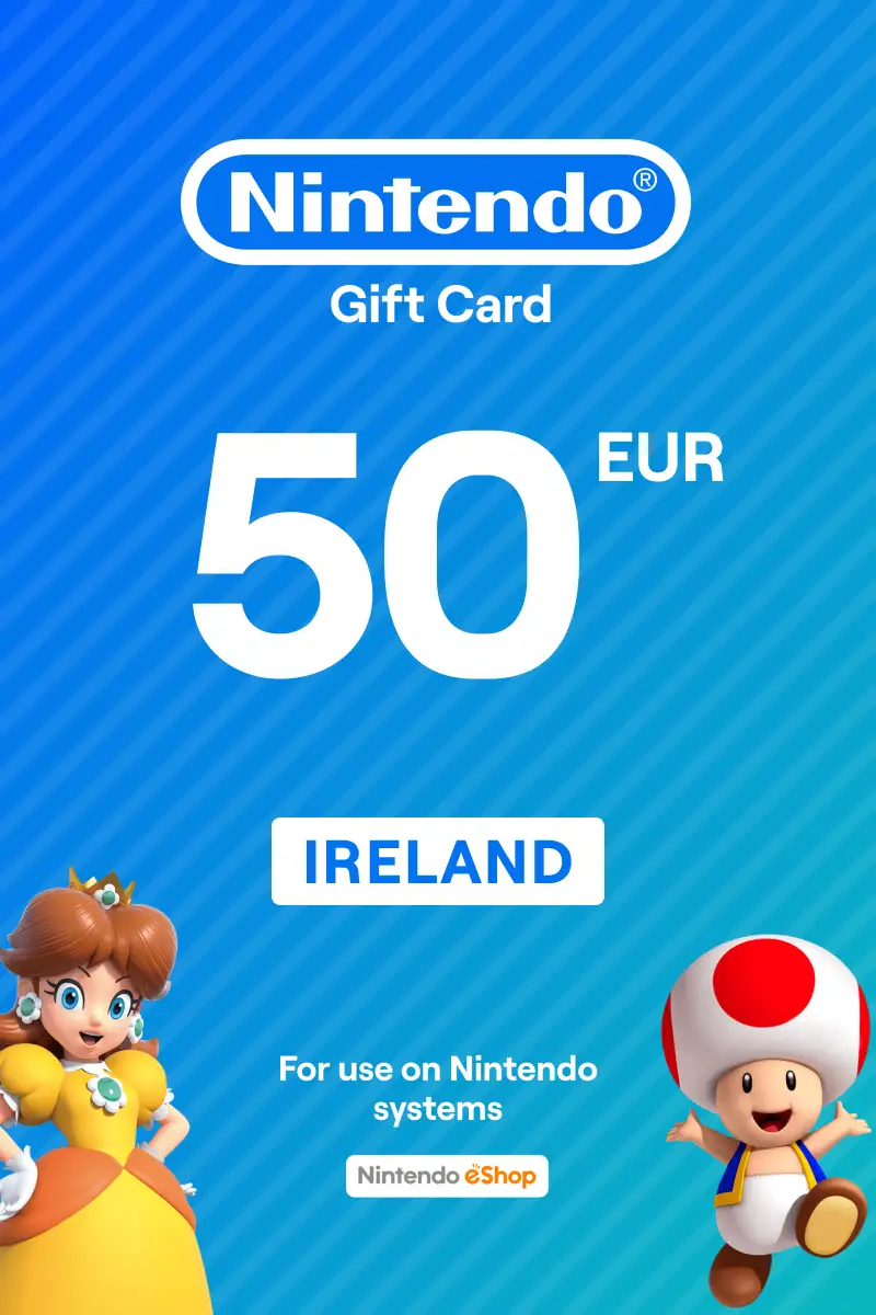 Buy Nintendo eShop 50 EUR Gift Card (Ireland) - Digital Key