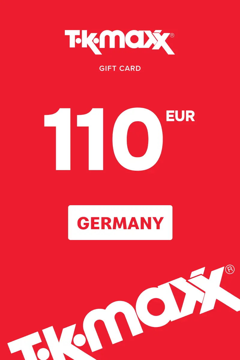 TK Maxx 110 EUR Gift Card (Germany) - Digital Key