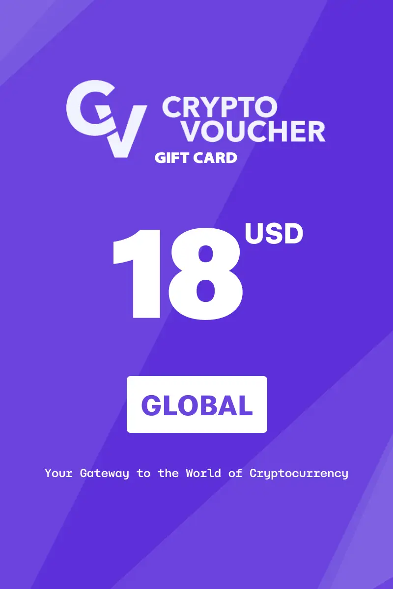 Crypto Voucher (ETH) 18 USD Gift Card (Global) - Digital Key