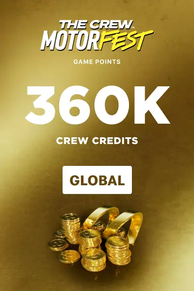 The Crew Motorfest Gold Pack 360000 Crew Credits (Global) (Xbox Series X|S) - Xbox Live - Digital Key