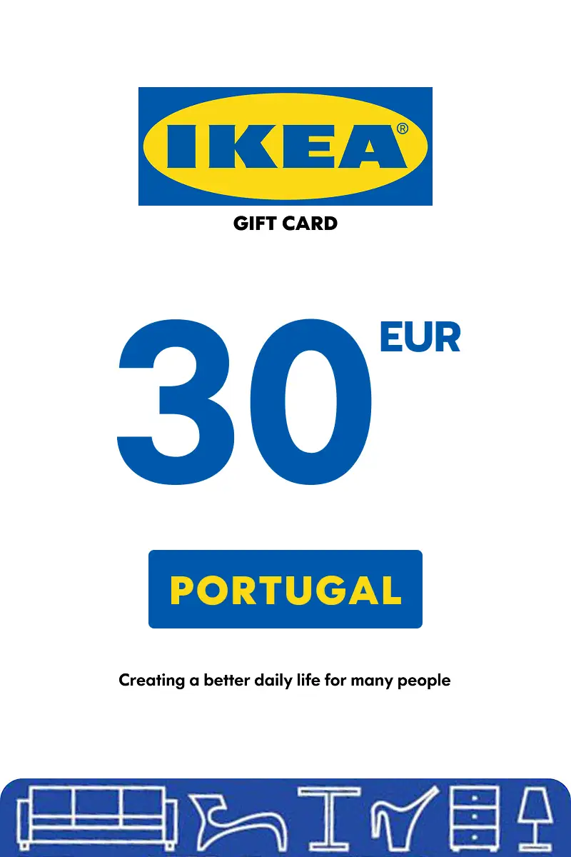IKEA 30 EUR Gift Card (Portugal) - Digital Key