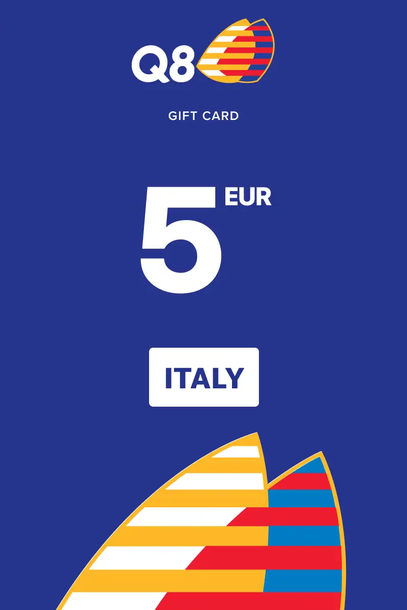 Q8 - 5 EUR Gift Card (Italy) - Digital Key