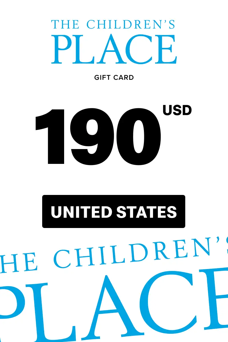 The Children's Place 190 USD Gift Card (United States) - Digital Key