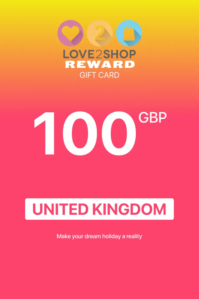 Love2Shop Reward 100 GBP Gift Card (United Kingdom) - Digital Key