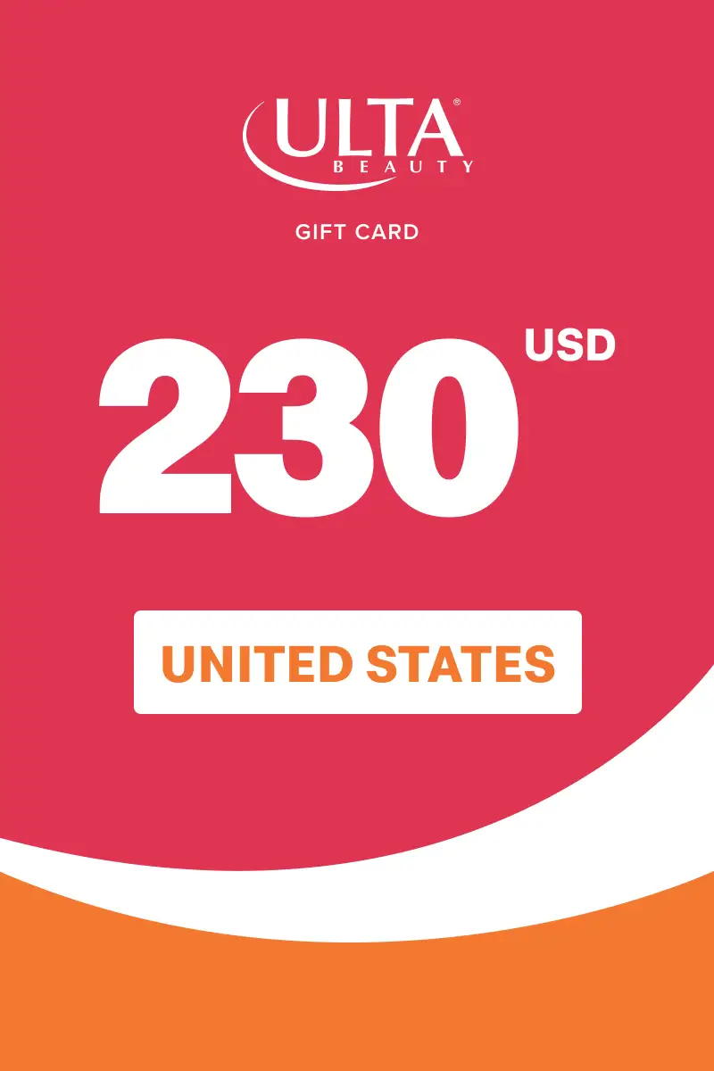 Ulta Beauty 230 USD Gift Card (United States) - Digital Key