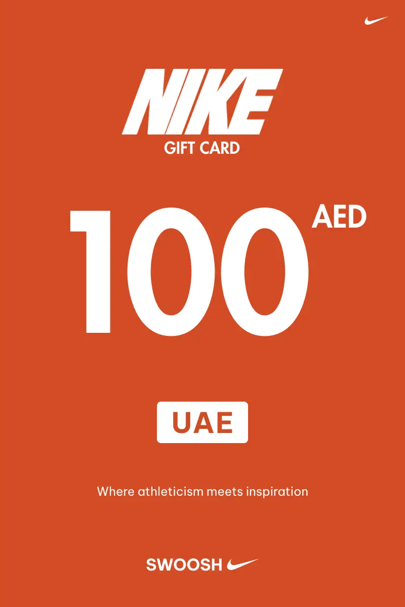 Nike 100 AED Gift Card (United Arab Emirates) - Digital Key